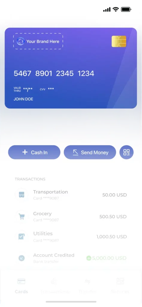 White-label Card & App